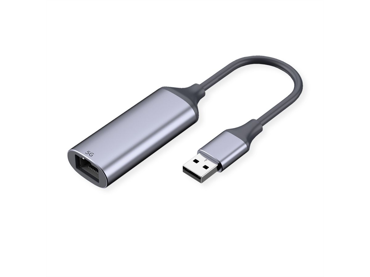 VALUE Convertisseur USB 3.2 Gen 1 type A - 5 Gigabit Ethernet
