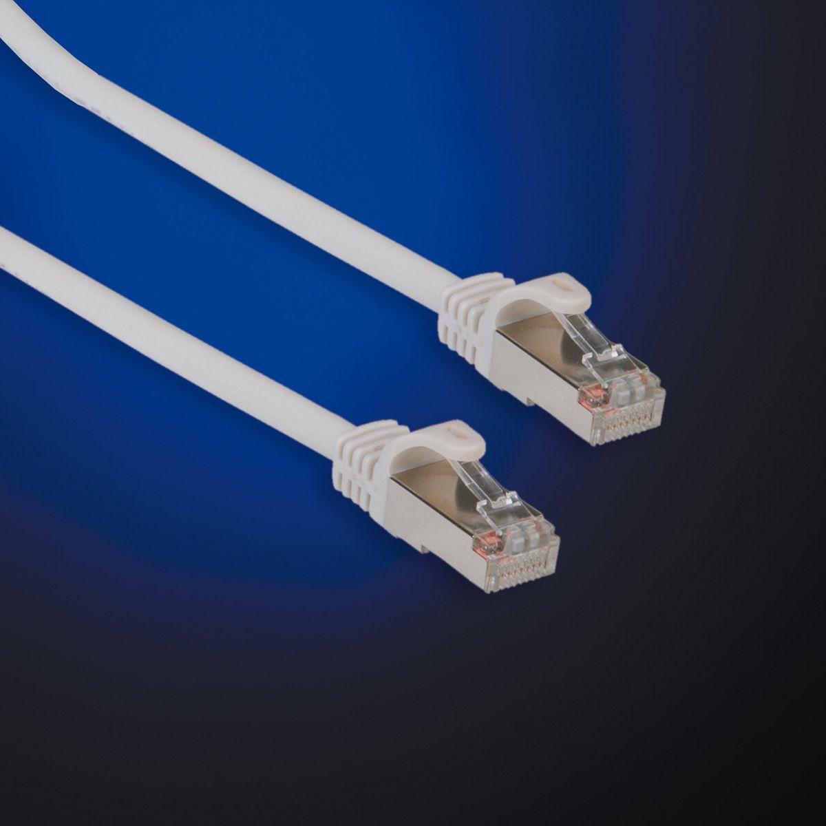 Cordon VALUE Cat.6 (Classe E) S/FTP LSOH, gris, 3 m