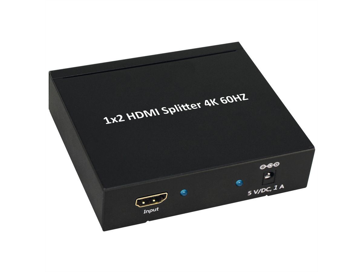 VALUE Distributeur HDMI, 4K, 2 ports