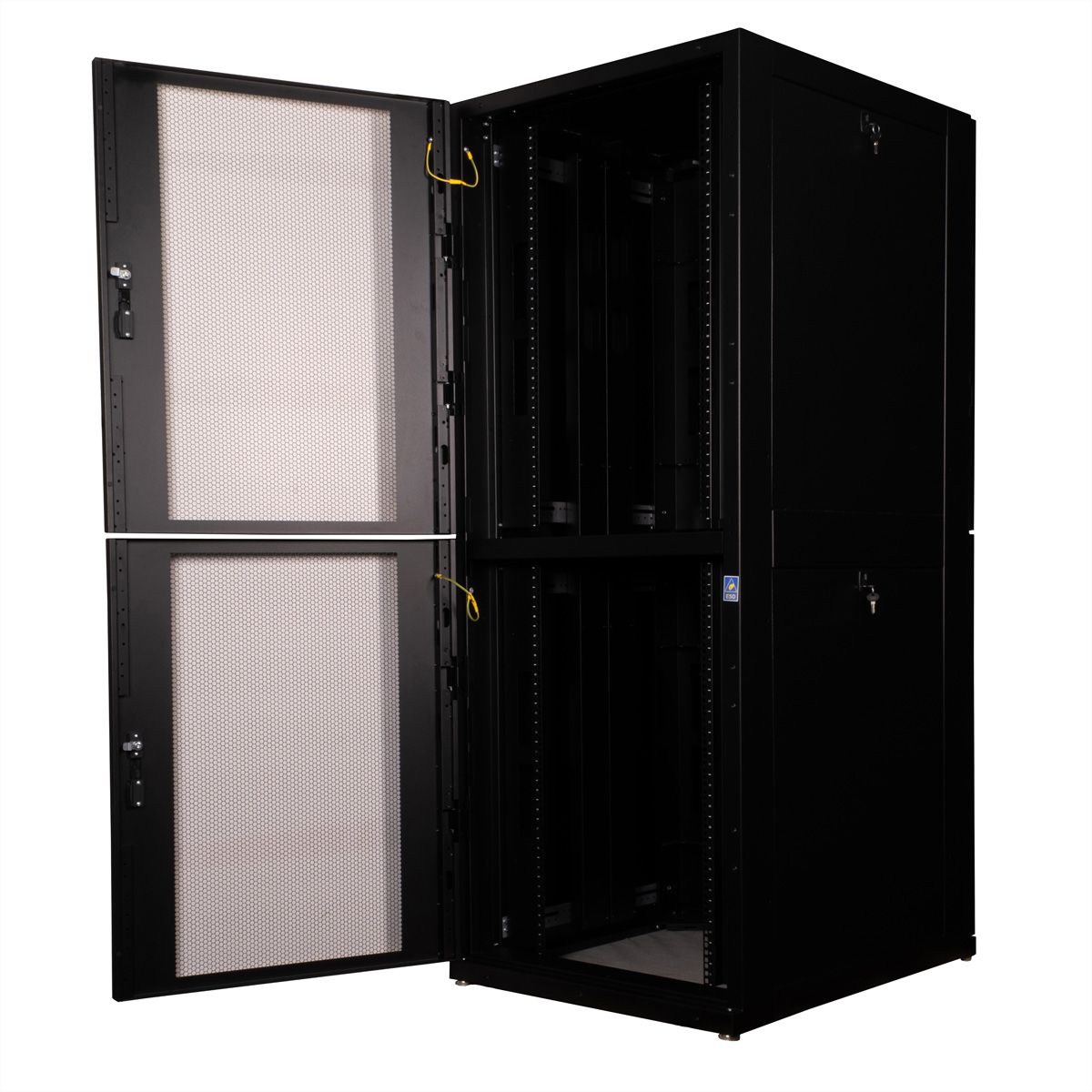 ROLINE Armoire de colocation 42U 800x1000mm, 2 compartiments, noir