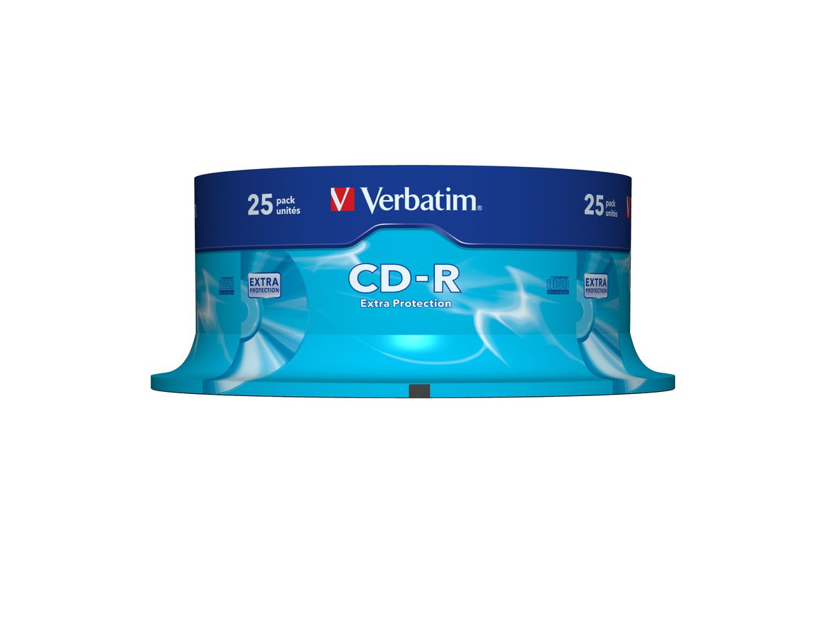 Verbatim CD-R Extra Protection CD-R 700Mo 25pièce(s)