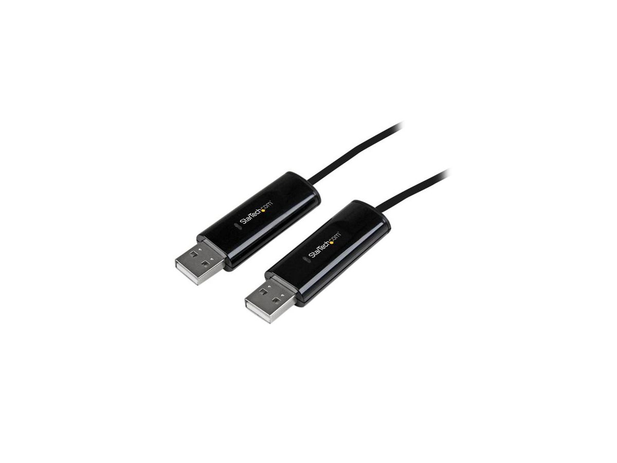StarTech.com Câble KM USB 2.0 avec transfert de données - Switch USB clavier souris pour PC et Mac