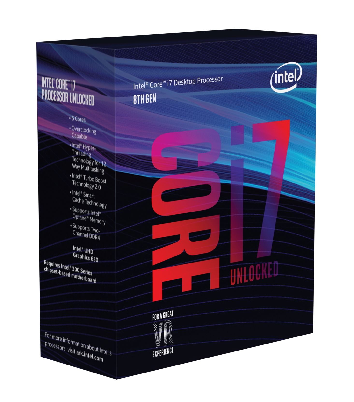 Intel Core i7-8700K processeur 3,7 GHz 12 Mo Smart Cache - SECOMP
