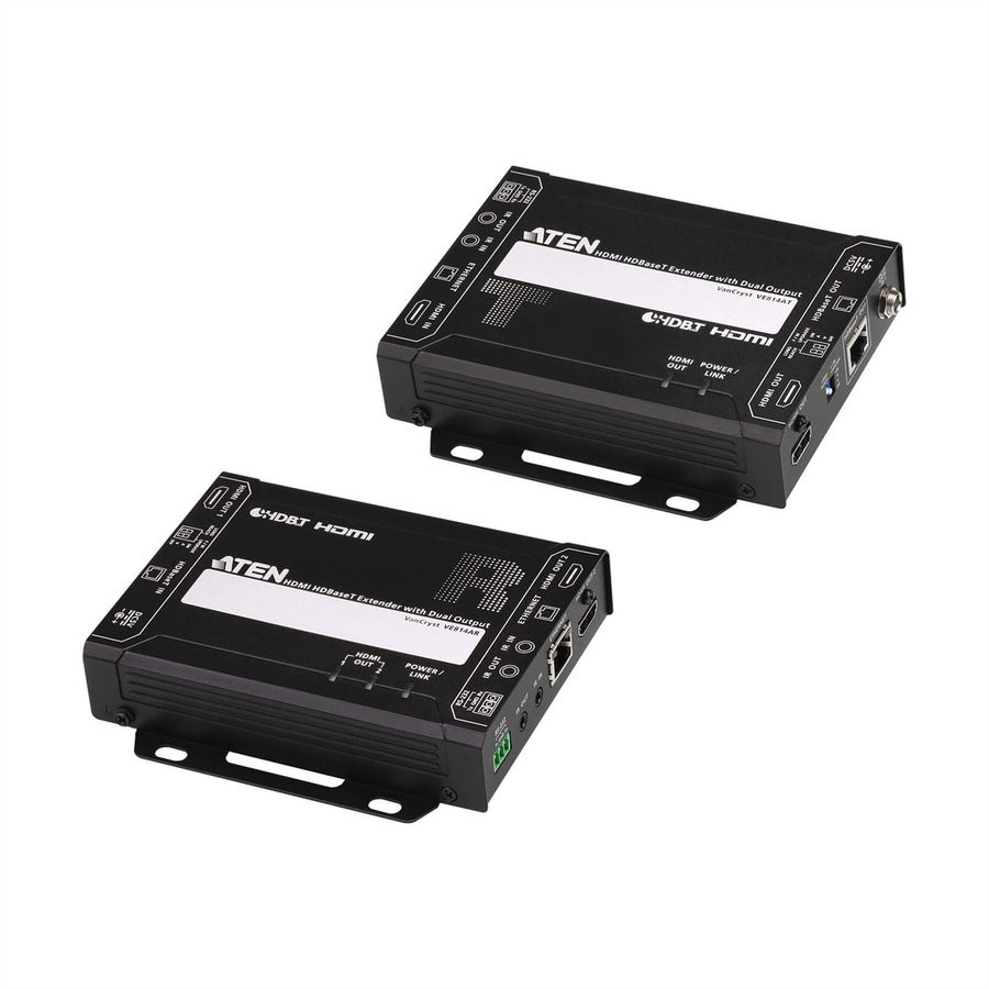 Système d'extension HDBaseT HDMI avec deux sorties (4K à 100 m)