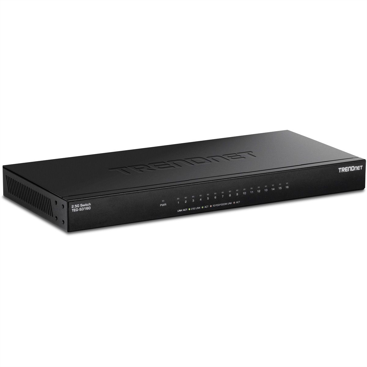 TRENDnet  TEG-S3160 Switch de bureau 2,5G non administrable à 16 ports