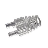 ROLINE Capuchon pour fiche RJ-45 EASY Passthrough, 10 pièces, pour connecteurs 21.17.3146/.3147, transparent