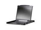 ATEN CL3000N Console KVM, LCD 48cm, VGA, PS/2-USB, port USB, FR-Layout