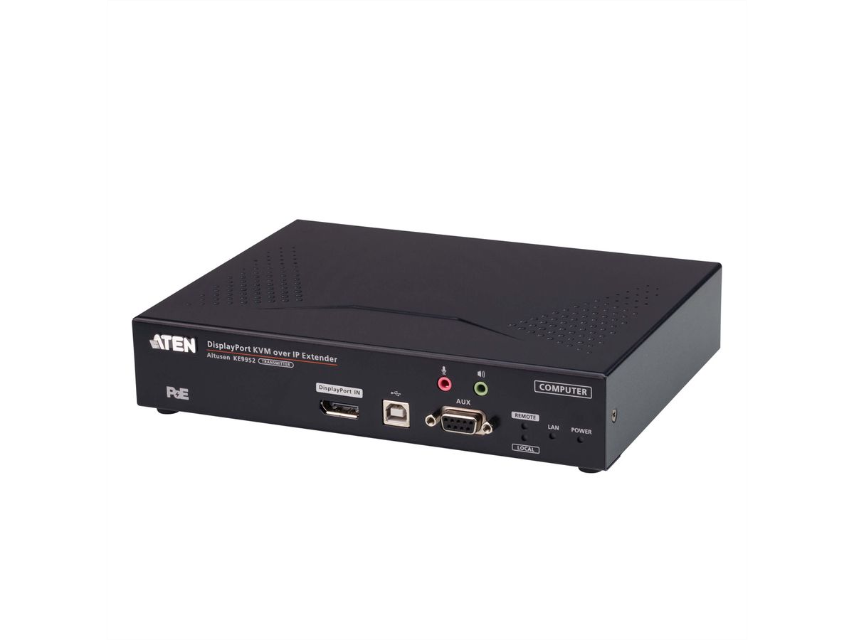 ATEN KE9952T Emetteur KVM un affichage DisplayPort 4K sur IP avec PoE