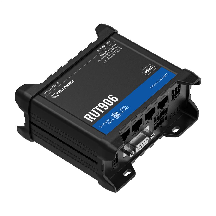 TELTONIKA RUT906 Routeur 4G eSIM RS232/RS485