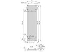 SCHROFF Unité enfichable de type cadre, face avant, non blindée, 6 U, 14 HP, 2,5 mm, alu, face avant anodisée, face arrière conductrice