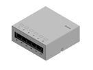 EasyLan panneau vide, pour 6x Keystone, RAL7035