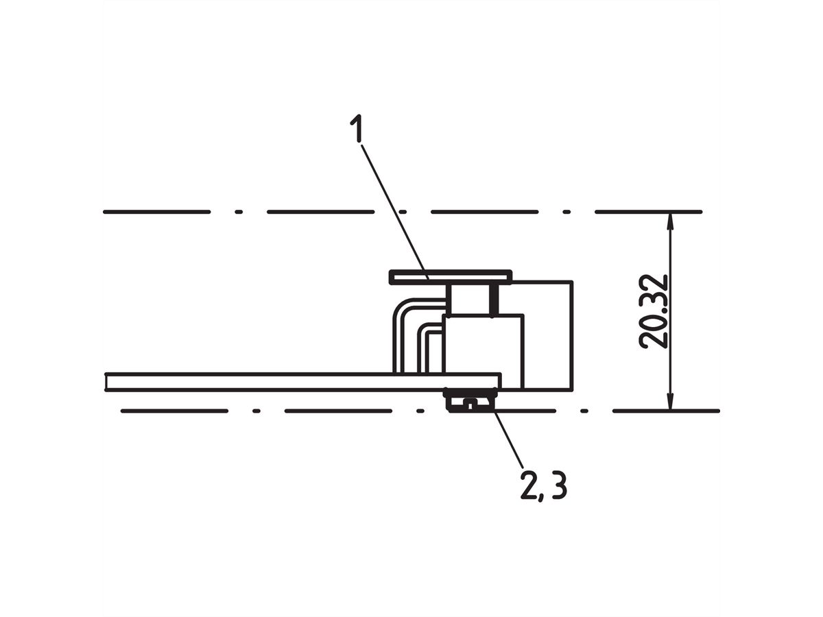 Renforcement de la carte de circuit imprimé SCHROFF, 9 U