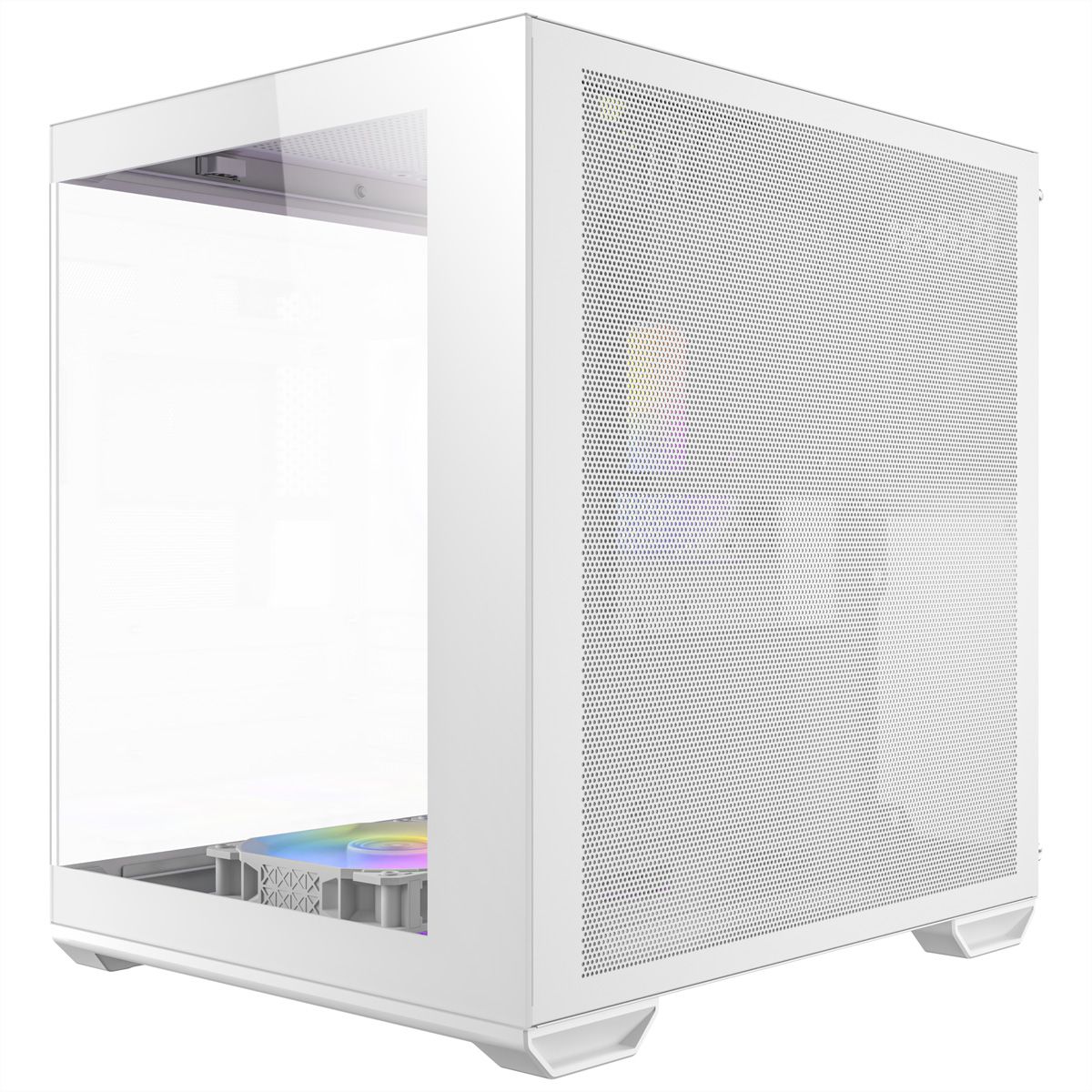 ANTEC CX60M ARGB Boîtier PC Mini Tour Micro-ATX, blanc