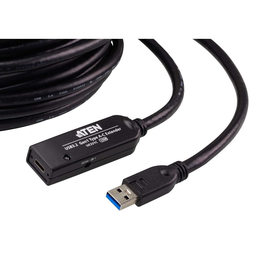 ATEN UE331C Câble prolongateur USB 3.2 de 10 m de 1re génération