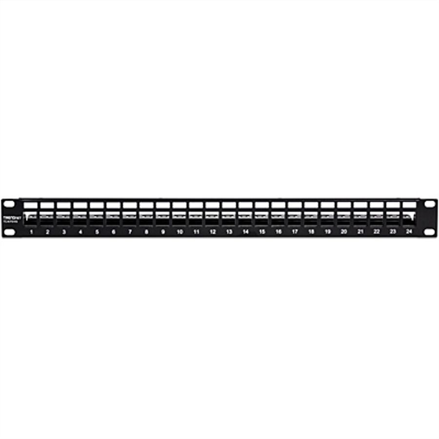 TRENDnet TC-KP24S Panneau de brassage vide à 24 ports pour Keystones 1U