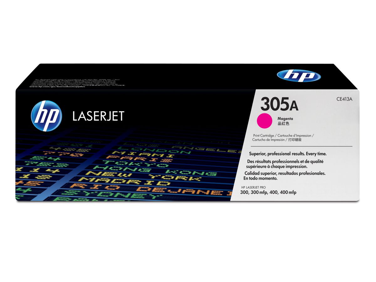 HP 305A toner LaserJet magenta authentique