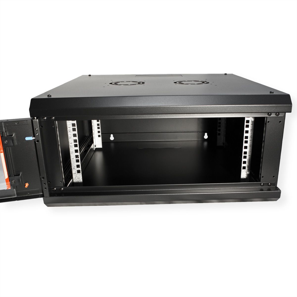 LOGILINK - Boîtier Mural 19", Démonté, 6 U, Noir