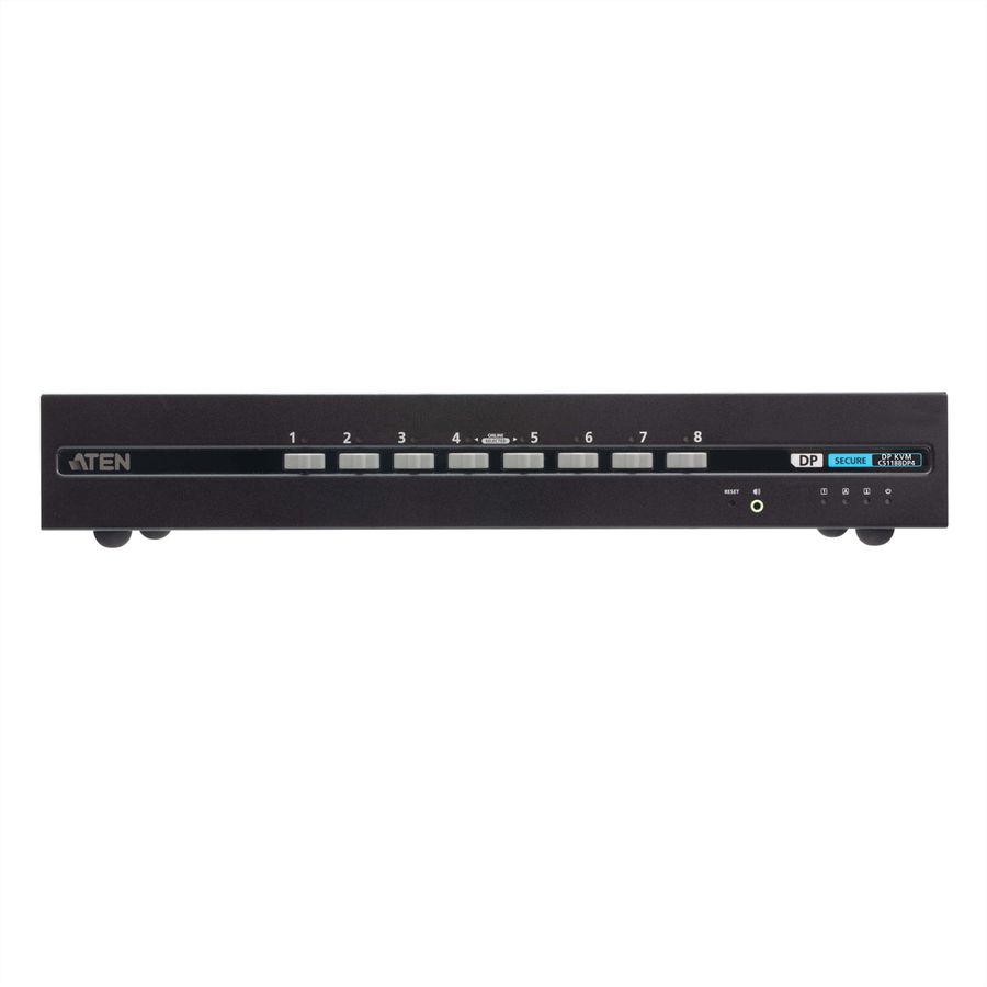 ATEN CS1188DP4 Commutateur KVM sécurisé DisplayPort 8 ports USB