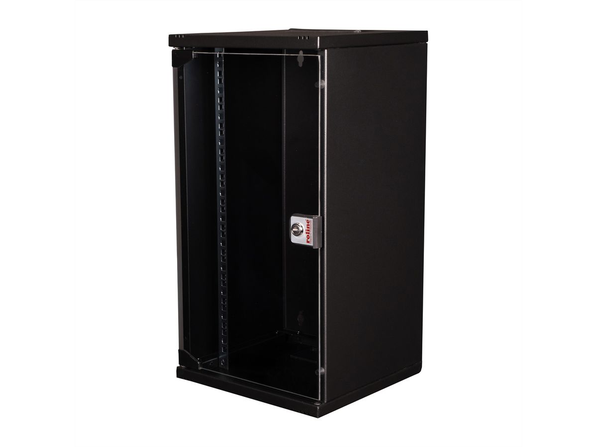 ROLINE 10" Boîtier mural 12U, 312x300 LxP  noir