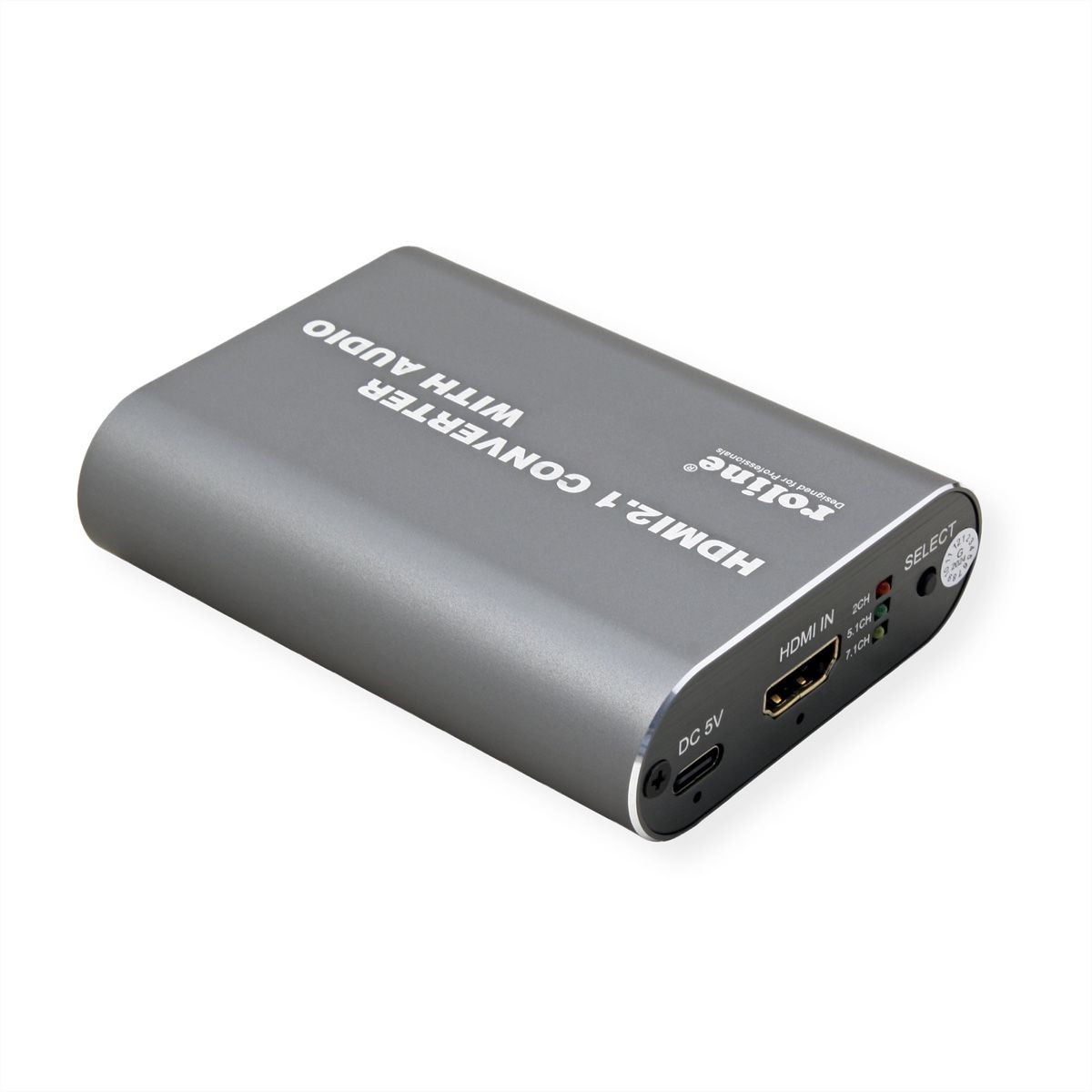 ROLINE Extracteur Audio HDMI 8K, LPCM 7.1