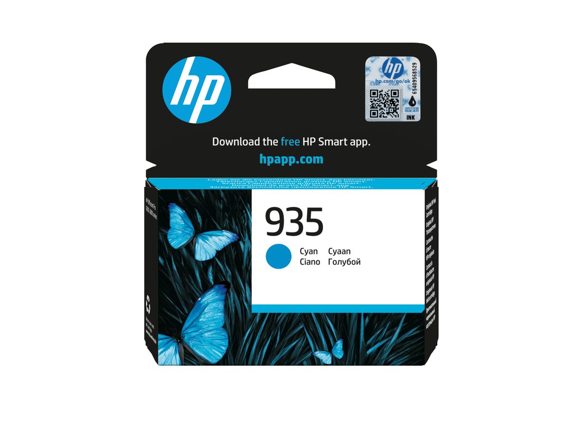 HP 935 cartouche d'encre cyan authentique