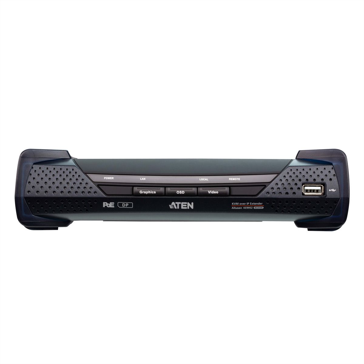 ATEN KE9952R Récepteur KVM un affichage DisplayPort 4K sur IP avec PoE