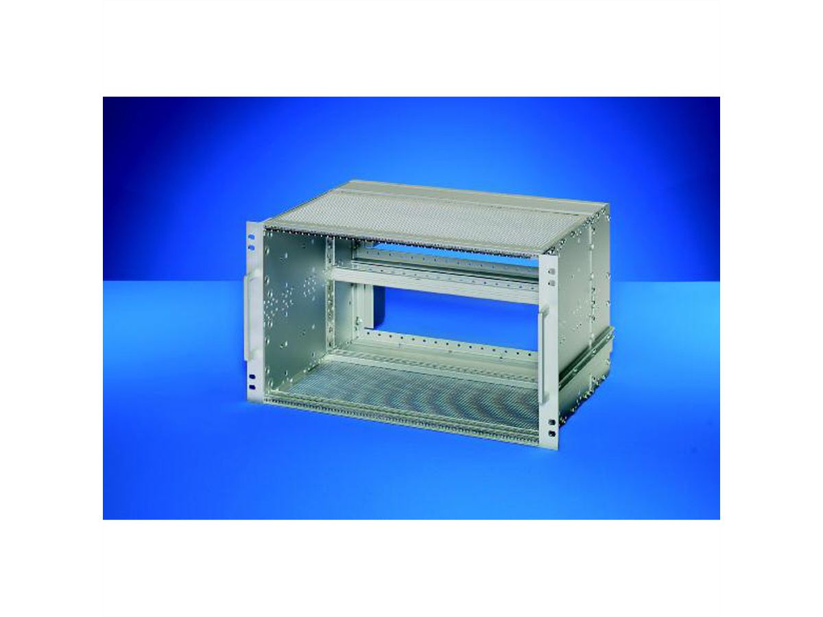 SCHROFF EuropacPRO 19" Kit de bacs à cartes pour le ferroviaire, blindé, SNCF, 6 U, 84 CV, 320 mm