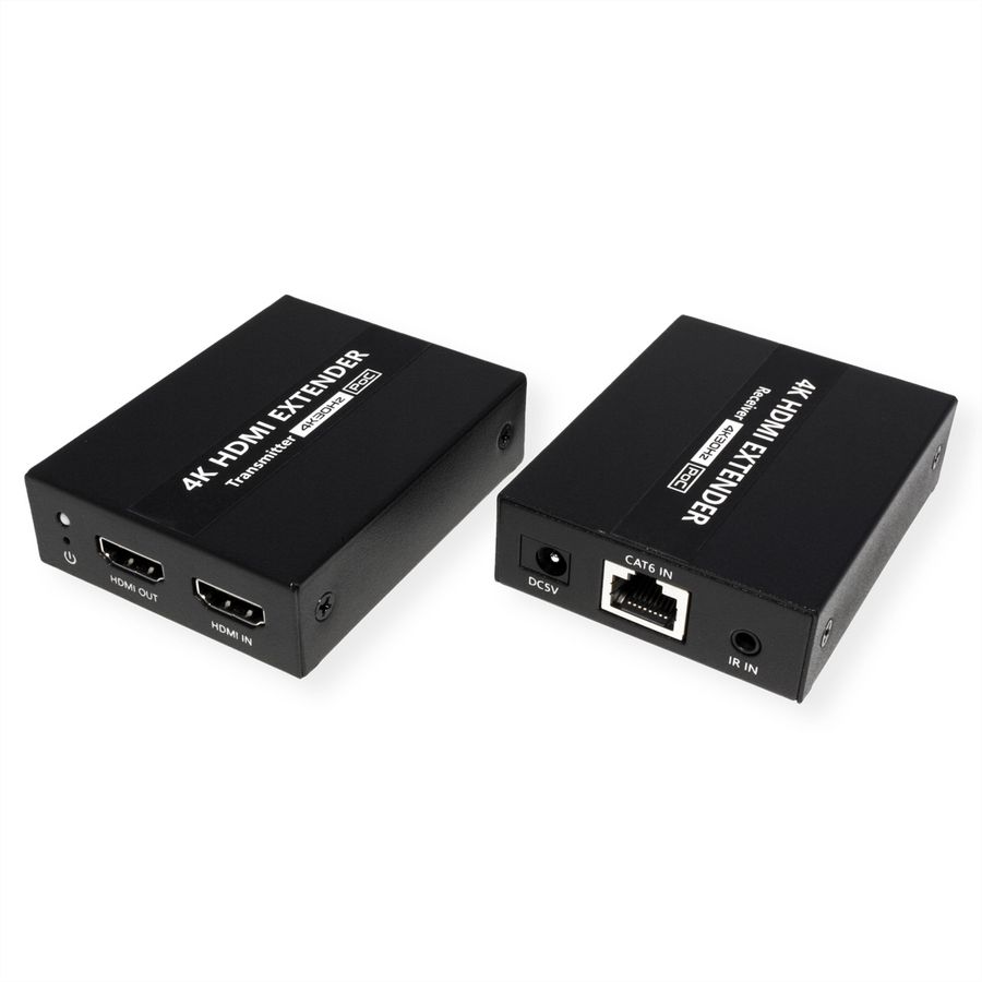 VALUE Prolongateur HDMI A/V via Cat.6A, 4K@30Hz, 40m