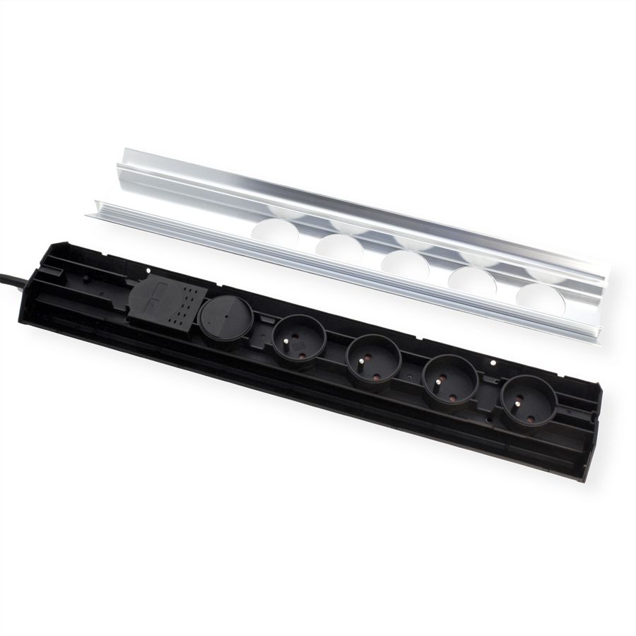 BACHMANN CASIA 4xUTE 1xinterrupteur 2,0m CEE7/7