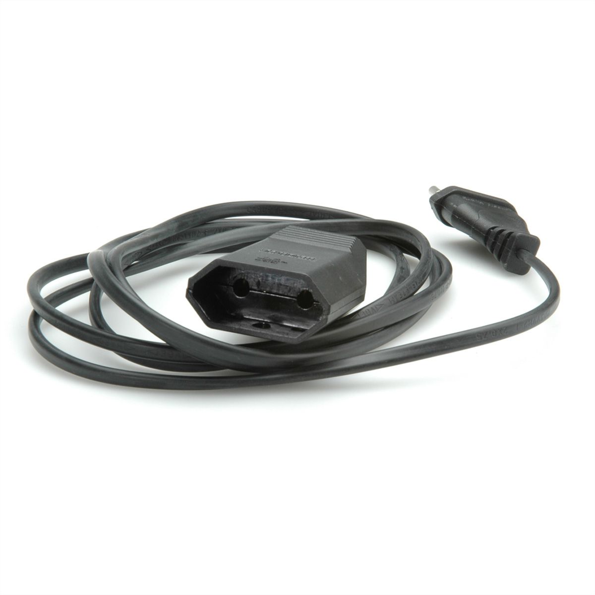 BACHMANN Câble prolongateur Euro 230V/2,5A, noir, 2 m