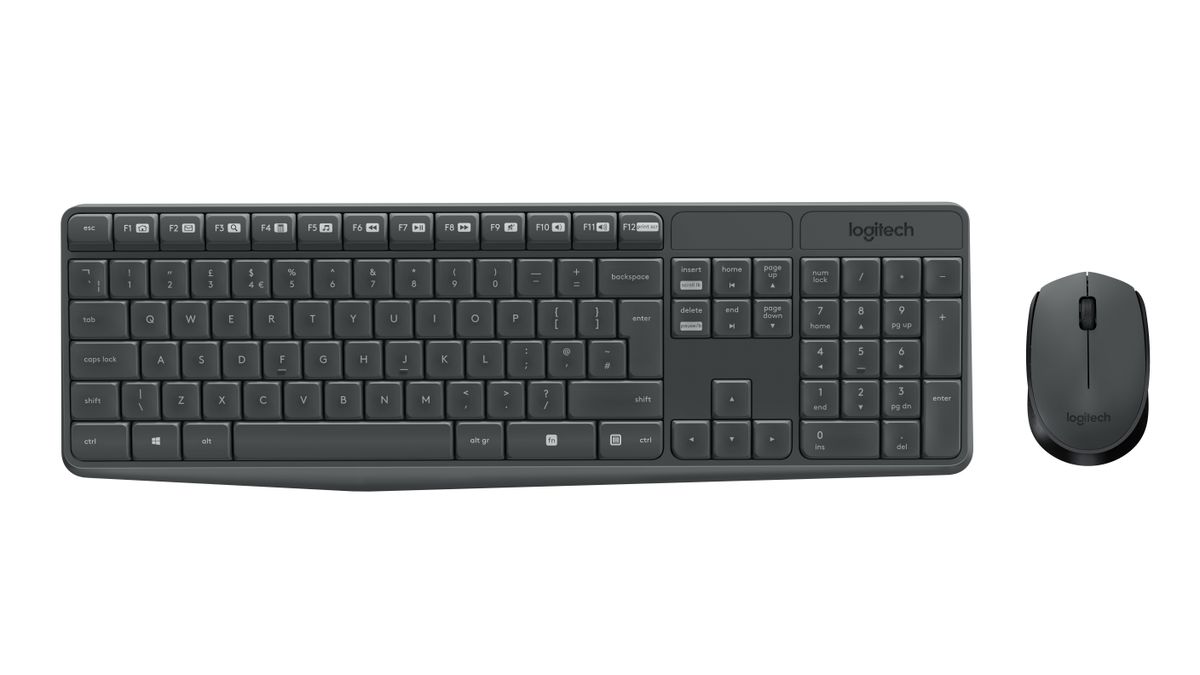 LOGITECH MK235 RF Ensemble clavier souris sans fil français noir