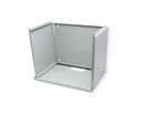 ROLINE 19" Boîtier mural Basic 9U, 540x400 LxP gris, EN KIT