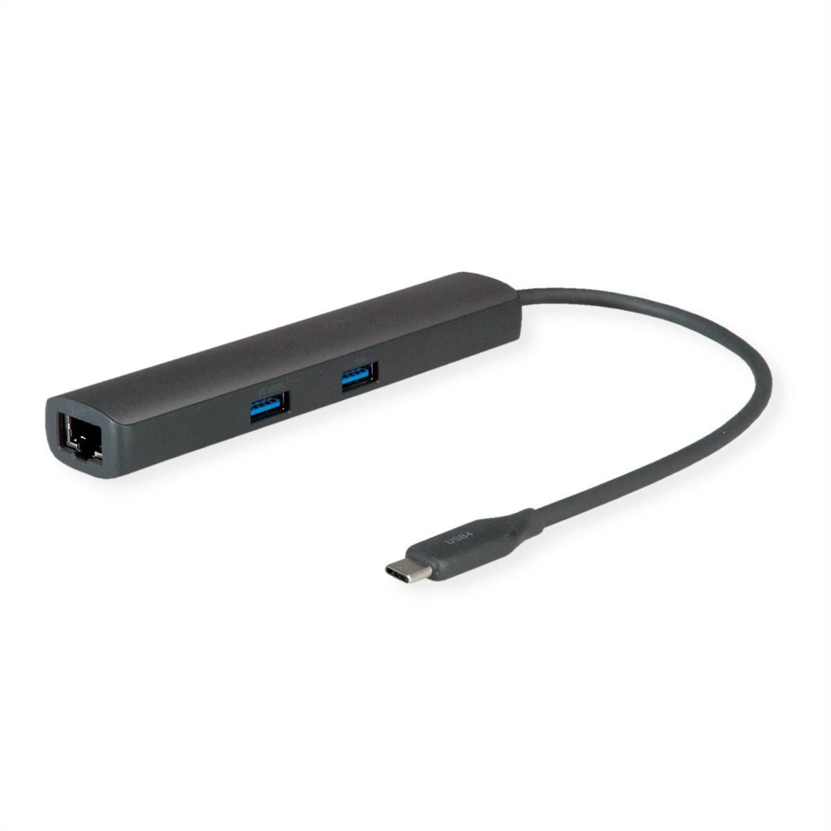ROLINE Station d'accueil USB type C, HDMI 8K30, 3x USB3.2 Gen2 (2xA + 1xC), 1x PD, 1x 2,5GigaEth