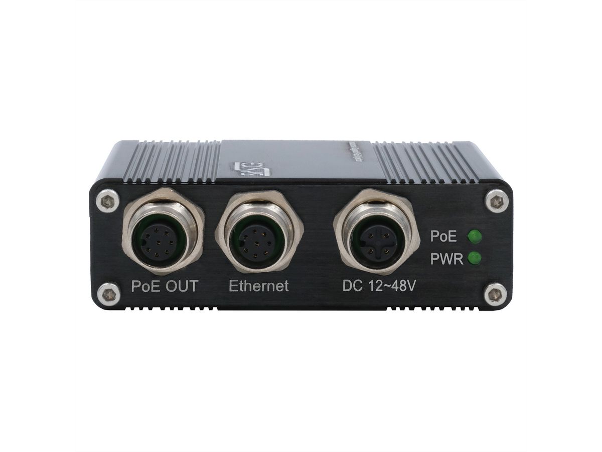 EXSYS  EX-60316 Injecteur PoE+ Gigabit 30W, norme ferroviaire