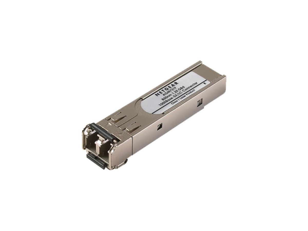NETGEAR AGM731F module émetteur-récepteur de réseau Fibre optique 1250 Mbit/s SFP 850 nm