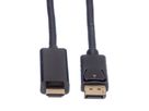 ROLINE Câble DisplayPort DP - UHDTV, M/M, noir, 1 m