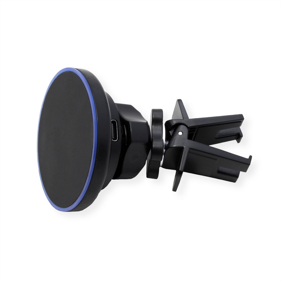 ROLINE Chargeur sans fil (15W) et support pour smartphone de voiture, induction