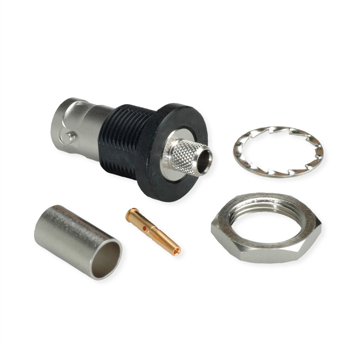 TELEGÄRTNER Prise de câble BNC 75 Ohm pour RG-59B/U isolé