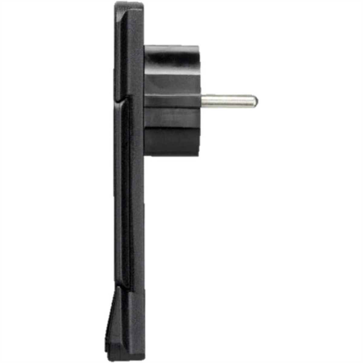 BACHMANN SMART PLUG Fiche de montage extra plate, noir