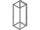 Cadre d'armoire Novastar SCHROFF, Universal Heavy-Duty, 12 U 553W 800D