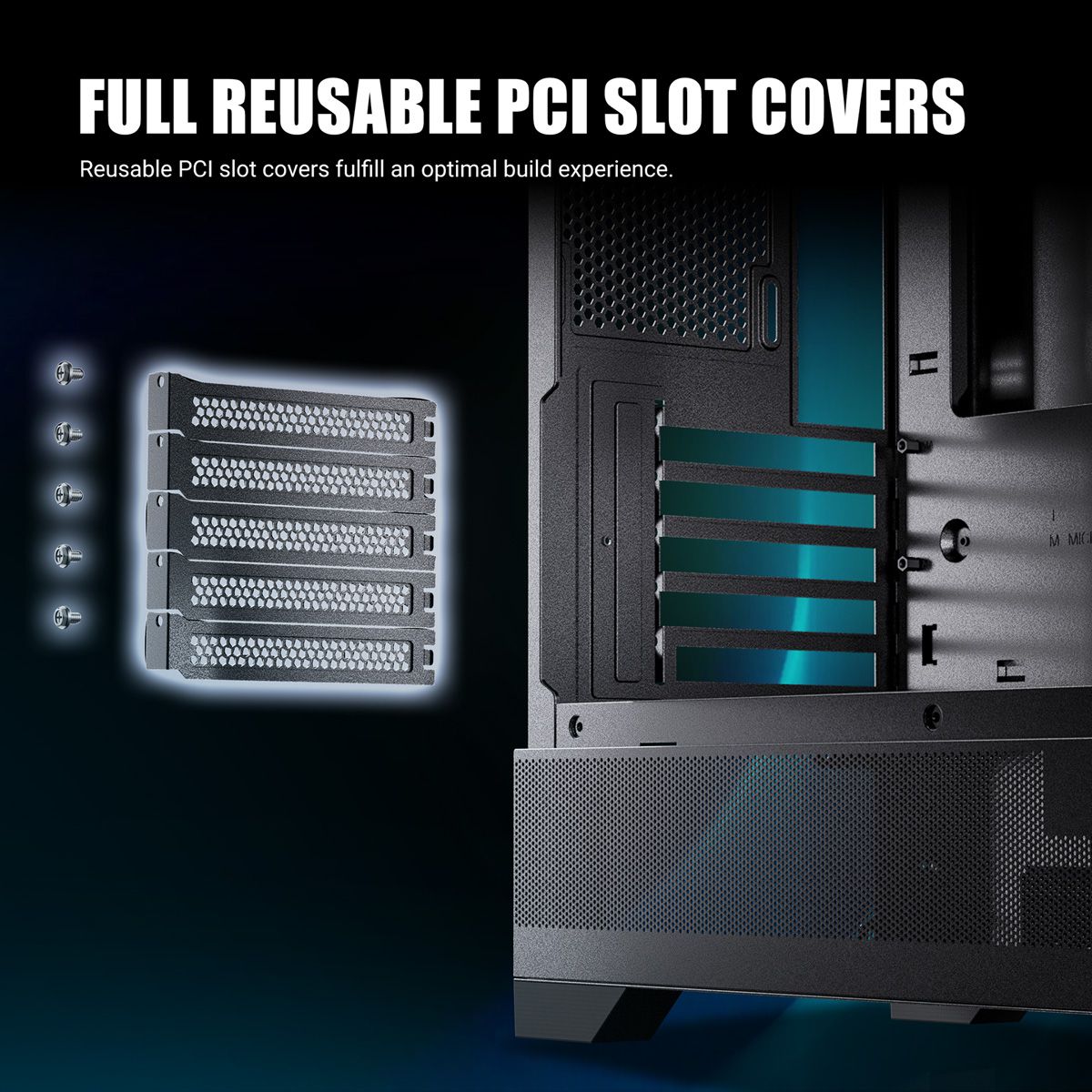 ANTEC CX500M ARGB Boîtier PC Mini Tour Micro-ATX, noir
