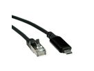 ROLINE Câble convertisseur USB 3.2 Gen 2 type C - Gigabit Ethernet, noir, 1,5 m