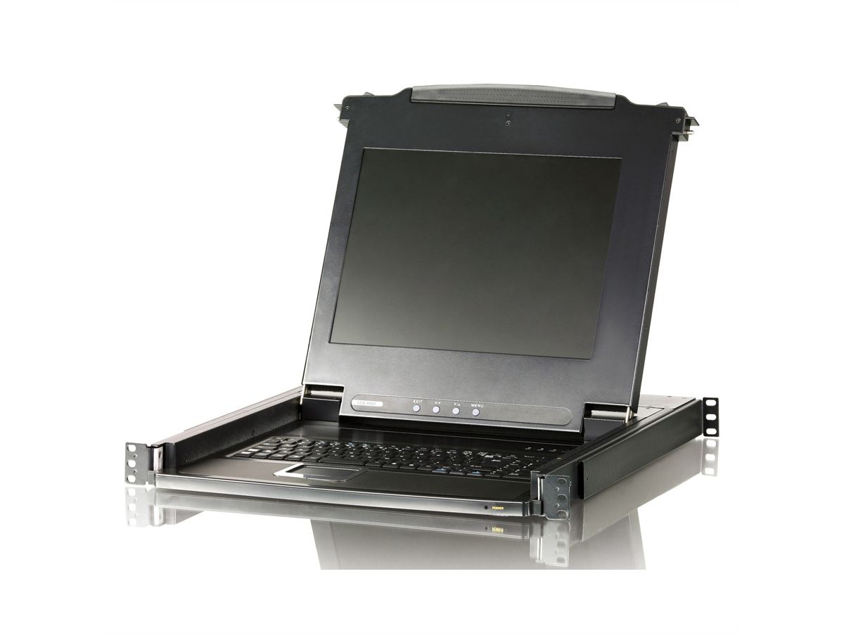 ATEN CL1000M Console KVM, LCD 43cm, VGA, PS/2, FR-Layout