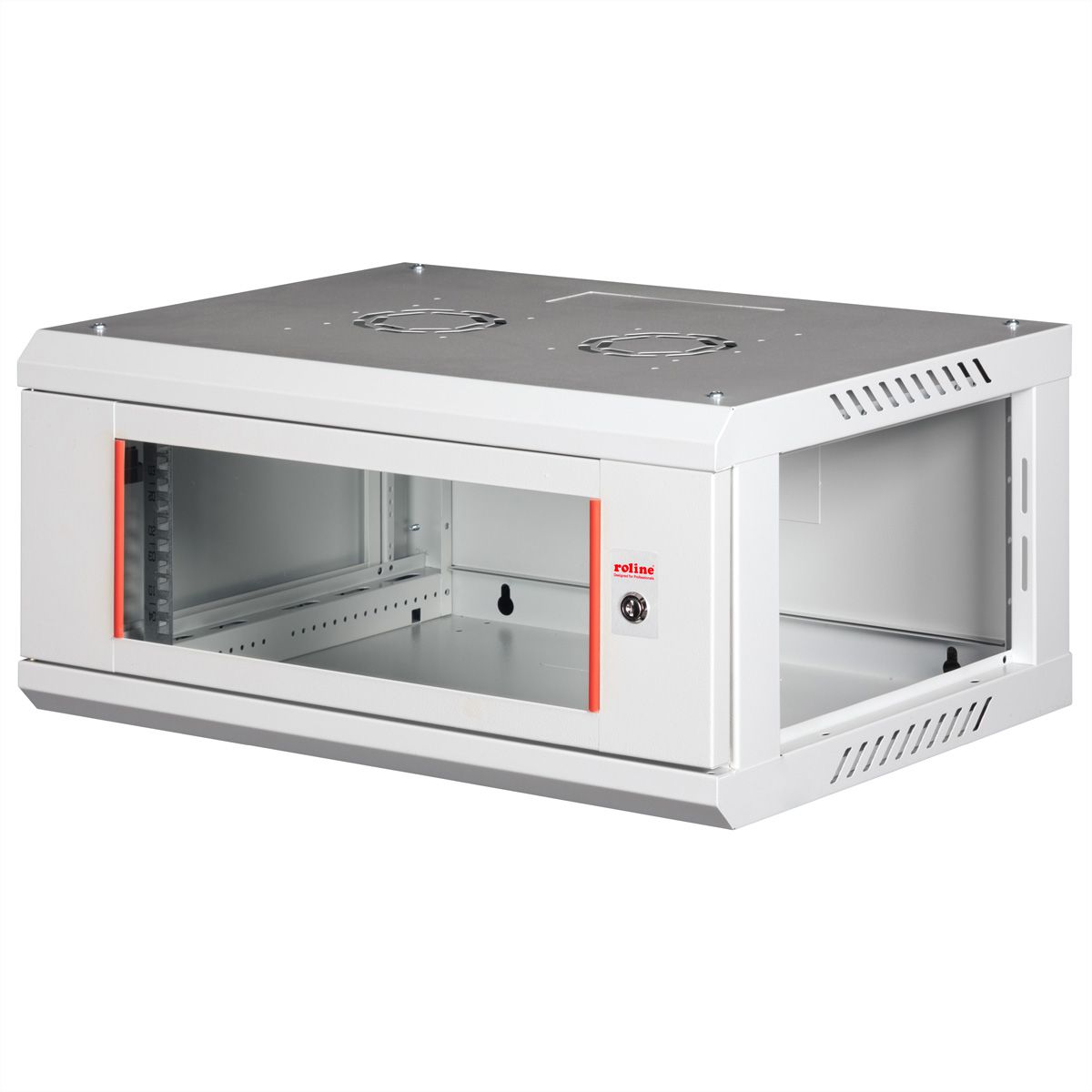 ROLINE 19" Boîtier mural Basic Plus 4U, 600x450 LxP gris