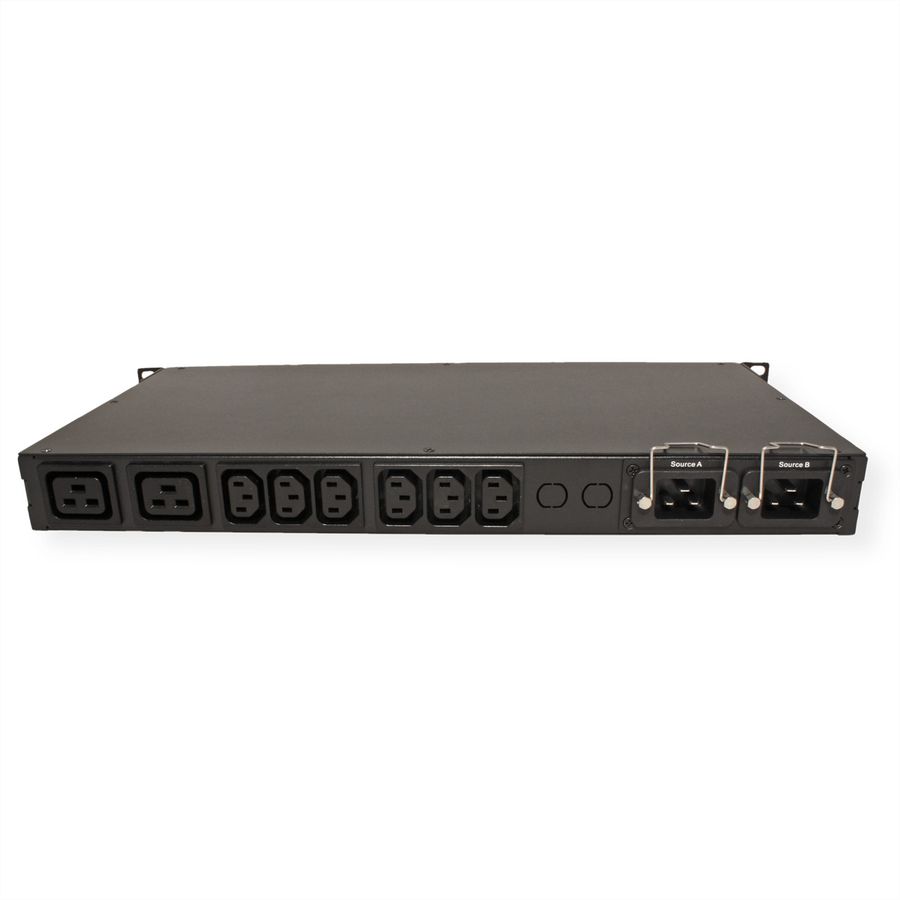 ROLINE Switch Automatic Transfer 19", 2x C20 / 6x C13 + 2x C19, 16A