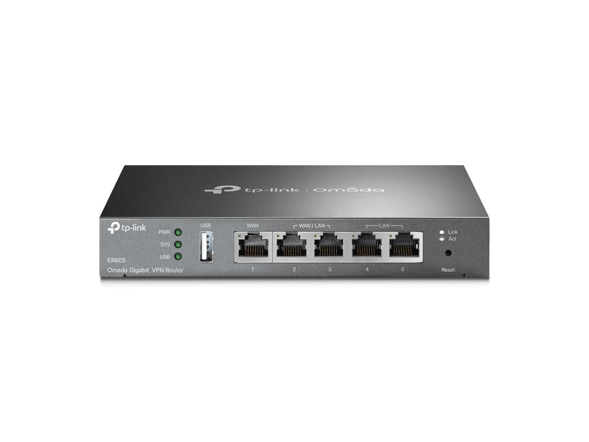 TP-Link ER605 v2 Routeur connecté Gigabit Ethernet Noir