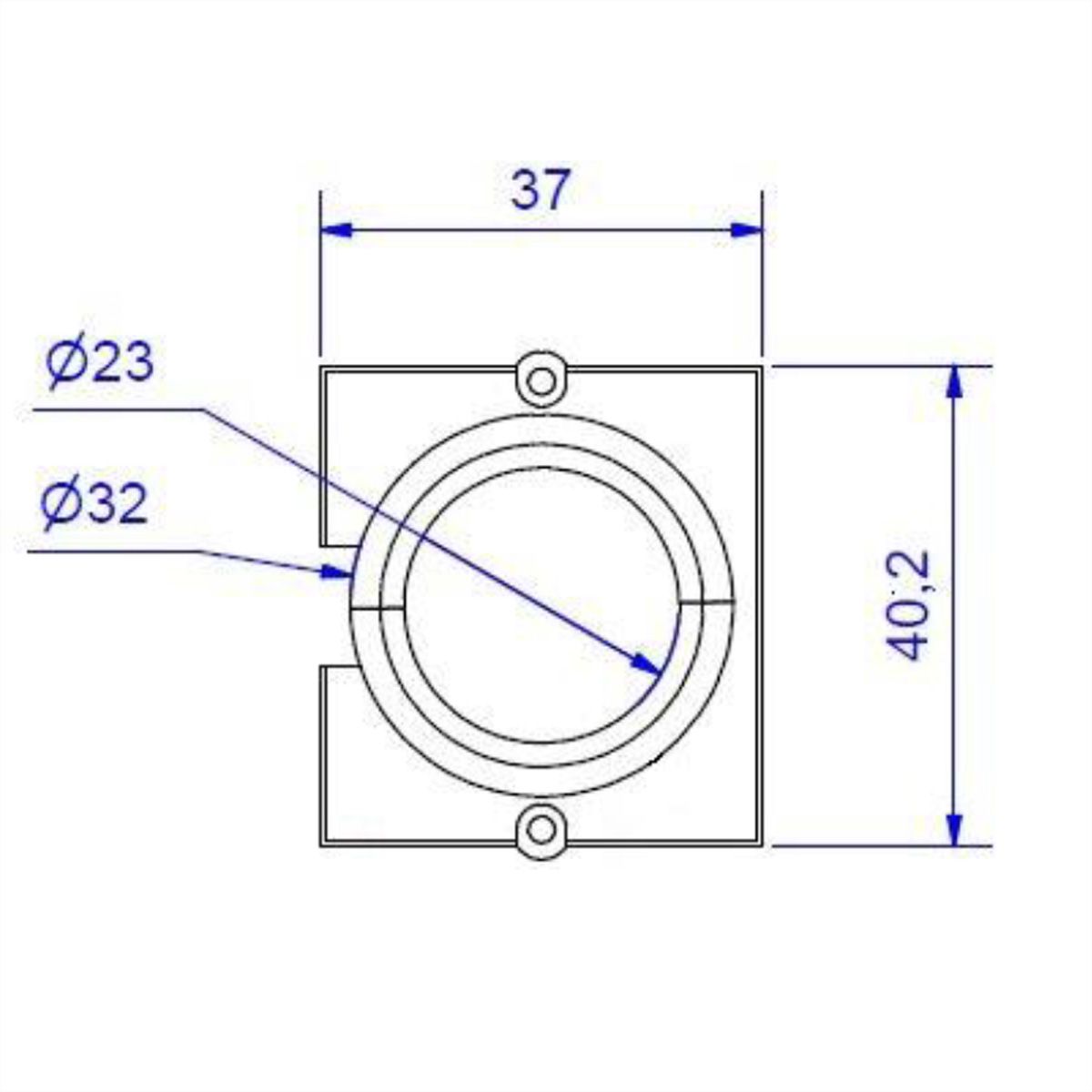 BACHMANN Module Custom 1 x passe-câble VGA