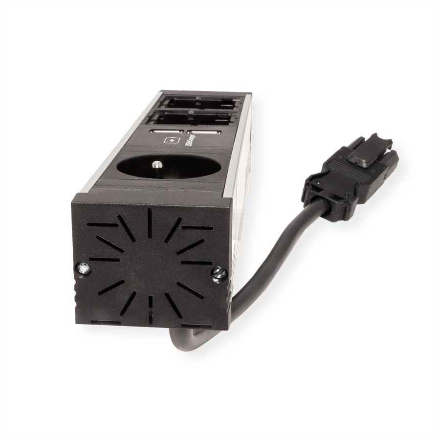 BACHMANN VENID 1xUTE 1xUSB 2xCM 0,2m GST18