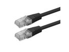 ROLINE Cordon Cat.6 (Classe E), UTP, PoE, noir, 2 m