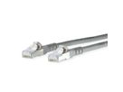 METZ CONNECT Cordon de brassage Cat.6A AWG 26, gris, 0,2 m